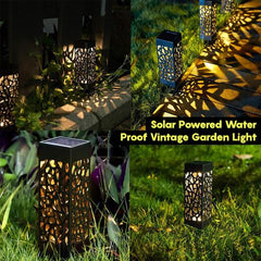 Solar Powered Waterproof Vintage Garden Light - Limitless Deals Shop