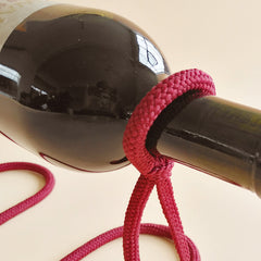 Suspended Rope Wine Bottle - Limitless Deals Shop