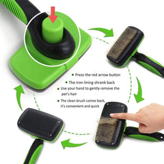 Self Cleaning Dog Brush - Limitless Deals Shop