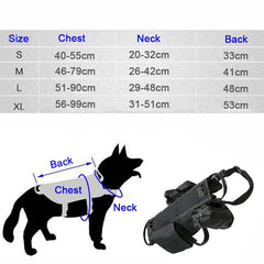 Tactical Military Dog Harness - Limitless Deals Shop