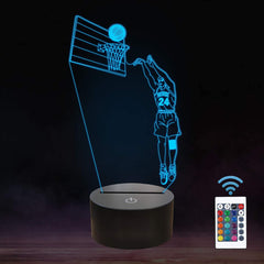 Basketball 3D Lamp - Limitless Deals Shop