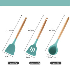 Non Stick Pot Spatula And Spoon - Limitless Deals Shop