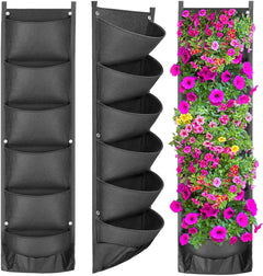 Vertical Hanging Garden Flower Pots - Limitless Deals Shop