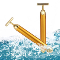 24K Gold Facial Roller Massager - Limitless Deals Shop