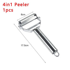 Stainless Steel Kitchen Vegetable Peeler - Limitless Deals Shop