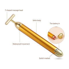 24K Gold Facial Roller Massager - Limitless Deals Shop