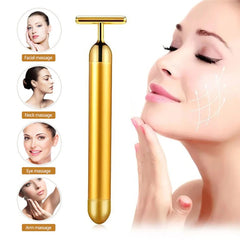 24K Gold Facial Roller Massager - Limitless Deals Shop