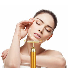 24K Gold Facial Roller Massager - Limitless Deals Shop