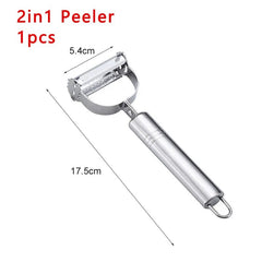 Stainless Steel Kitchen Vegetable Peeler - Limitless Deals Shop